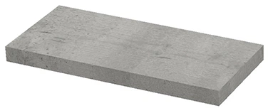 Полка DC Gina 454х200х32 мм Монолит ordf (DC123904)