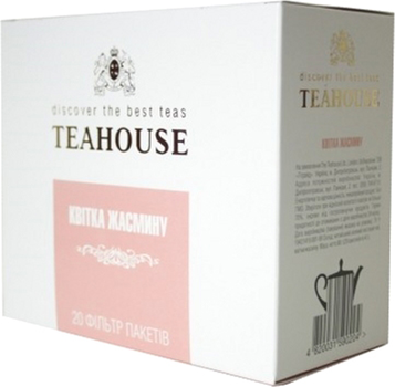Чай пакетированный Teahouse Цветок жасмина 4 г х 20 шт (4820209840582)