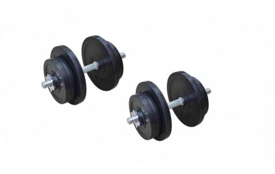 Гантели обрезиненные наборные RN-Sport комплект 2 шт по 21 кг (rns_RN_OD2х21)