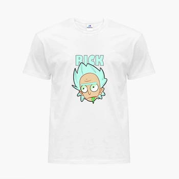 Футболка женская Рик и Морти Рик Санчез и Бендер (Rick and Morty Rick Sanchez and Bender) (8976-2942-9) XL Белая