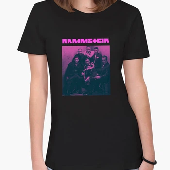 Футболка женская Рамштайн (Rammstein) (8976-2976-1) S Черная