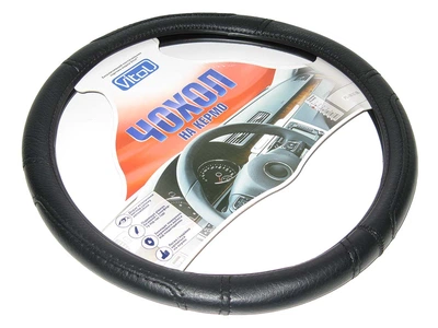 Оплетка чехол на руль авто Vitol 50-52 см 16280B XXXXL