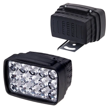 Додаткові світлодіодні фари LED Vitol AUR 10W 15Led 48784 прямокутна ближній