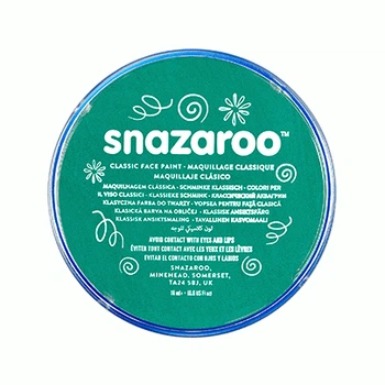 Аквагрим для лица и тела Snazaroo Classic 18 мл Зелено-голубой (1118617)