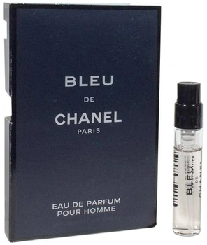 Пробник Парфюмированная вода для мужчин Chanel Bleu De Chanel 1.5 мл (2000098325359/3145890373593)