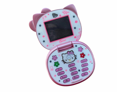 Детский Мини Мобильный Телефон Aiek HELLO KITTY розовый