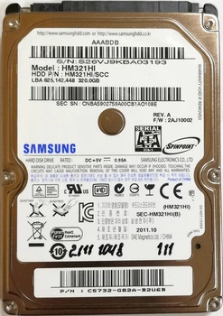 Жесткий диск для ноутбука Samsung Spinpoint 320GB 2.5" 8MB 5400rpm (HM321HI) SATAII 3Gb/s Б/У