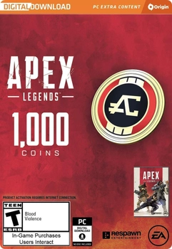 APEX LEGENDS: 1000 APEX COINS (Origin)