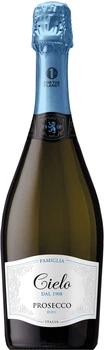 Вино ігристе Cielo Prosecco Spumante Brut біле брют 0.75 л 11% (8008900007565)