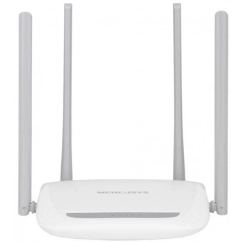Маршрутизатор Mercusys (N300, 1хFE WAN, 3хFE LAN, 4 антенны) White