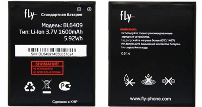 Аккумулятор для Fly BL6409 IQ4406 1600mAh