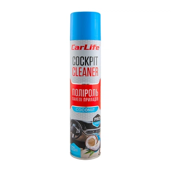 Полироль для панели приборов CarLife Кокос Cockpit Cleaner 320мл (CF328)