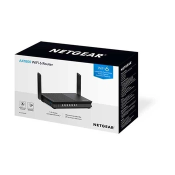 NETGEAR RAX20-100NAS 4-Поточный Двухдиапазонный Маршрутизатор AX1800 WIFI 6 (ДО 1,8 ГБИТ / С) С NETGEAR ARMOR И ПОРТОМ USB 3.0