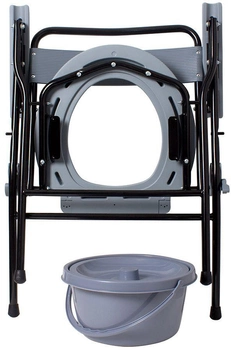 Кресло-стул Ridni KJT710B с санитарным оснащением нерегулируемое по высоте складное (RD-CARE-T01)