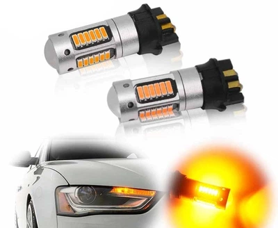 Светодиодная лампа с цоколем PWY24W 30SMD 4014 Жёлтая Avtoexpect (24500)