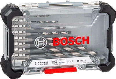 Набор сверл по металлу Bosch Impact Control, 8 шт (2608577146)
