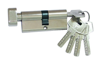 Цилиндровый механизм USK ZCi-70 (35x35) ключ/поворотник Никель