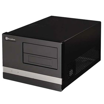 Корпус SilverStone SUGO SG02B-F, без БП, черный