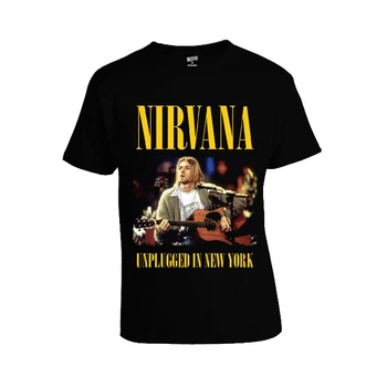 Футболка BestU Nirvana Unplugged In New York (13281) Чорний M