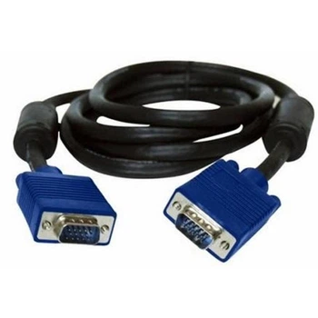 Кабель Atcom VGA - VGA (M/M), HD15, 1080p, с 2-мя фер. кольцами, 1.8 м, черный (15261)
