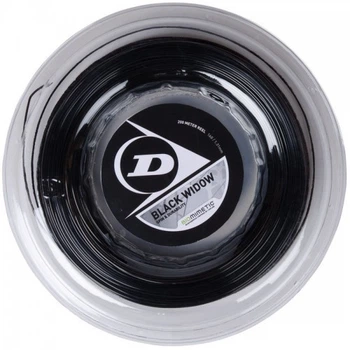 Струны для тенниса Dunlop BLACK WIDOW 16G (1,31)