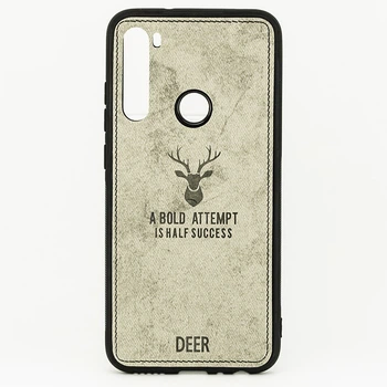 Чохол Deer для Xiaomi Redmi Note 8 бампер накладка Сірий Без бренду