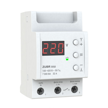 Реле напруги ZUBR D32 32A