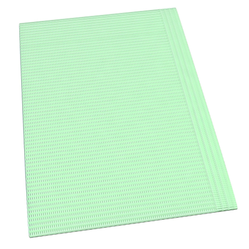 Салфетки для пациентов 32Norma нагрудники 500шт Зеленые (AK0030)