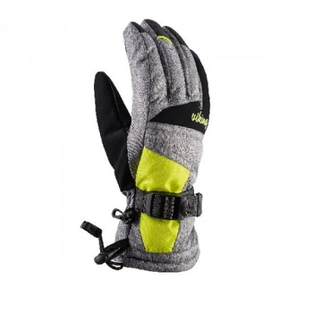 Рукавички Viking Ronda gray/yellow size 7.