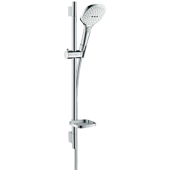 Душевой набор HANSGROHE RAINDANCE SELECT с ручной лейкой, шлангом и стойкой 650мм хром 26620400