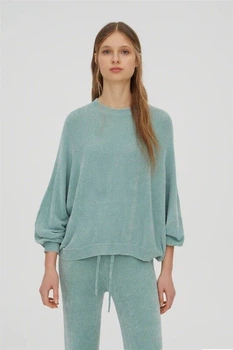 Светр з синелі Pull & Bear 4556/406 S