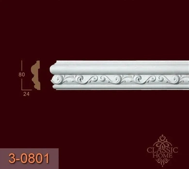 Молдинг 3-0801 Classic Home (80x24)мм