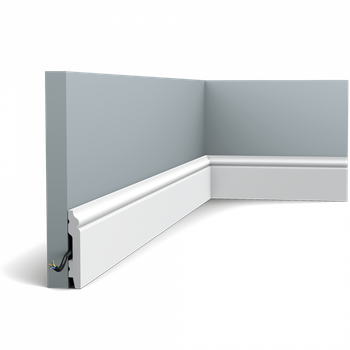 Плинтус Orac Decor SX165 (70х10)мм гибкий
