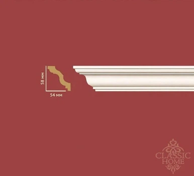 Карниз Classic Home HM-23058 (58x54)мм