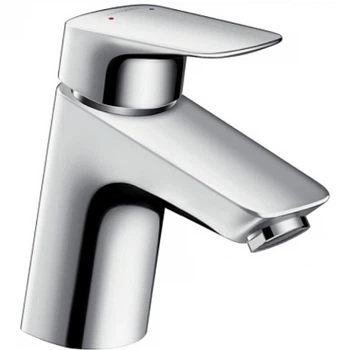 Змішувач для умивальника Hansgrohe Logis 70 з донним клапаном, хром (71070000)