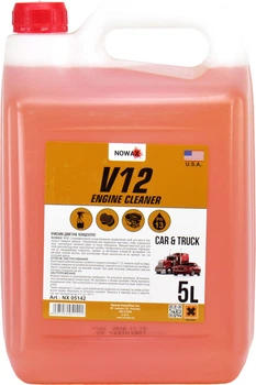 Очиститель двигателя (концентрат) (Nowax) V12 Engine Cleaner 5л. NX05142
