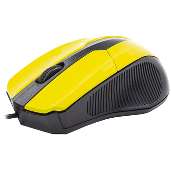 ™Мышь Apedra M3 Yellow проводная компьютерная для ноутбука и Пк