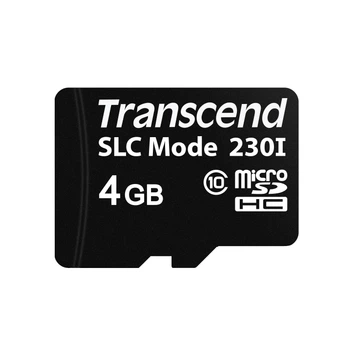Карта пам'яті Transcend Industrial 4GB microSD 230I Class 10 SLC (TS4GUSD230I)