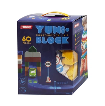 Конструктор дитячий YUNI-BLOCK 60 деталі Юніка (1412) (120106)