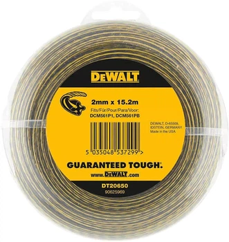 Косильная жилка DeWalt круглая DT20650
