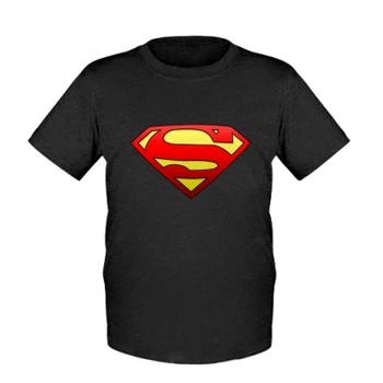 Дитяча футболка для хлопчиків Stedman Superman Logo XS Чорний