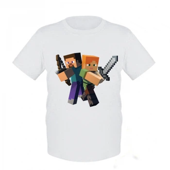 Дитяча футболка Stedman Minecraft Fan Art L Білий