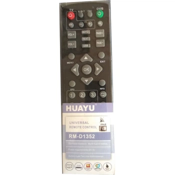 Пульт Универсальный HUAYU RM-D1352 для спутникового, цифрового Т2 ресивера, телевизора