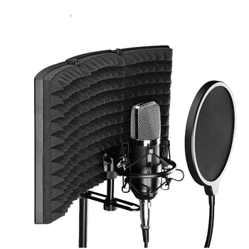 Акустический экран для микрофона 3-х секционный Trusiner 33 × 24 см