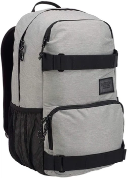 Рюкзак Burton Treble Yell 21L Grey Heather (с креплением для скейтборда)
