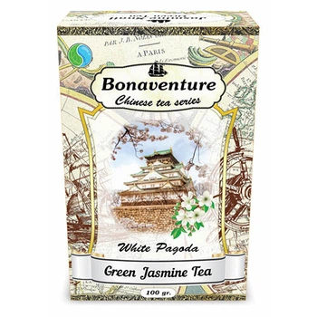 Зелений чай Bonaventure Green Tea Jasmine 100г