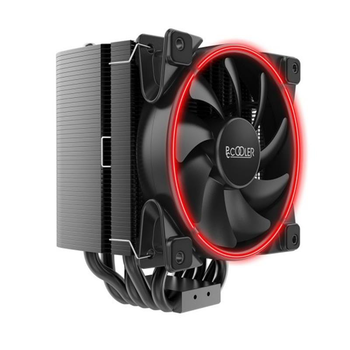 Кулер процессорный PCCooler GI-H58UB Corona Red, Intel: 2066/2011/1150/1151/1155/1156/1366/775, AMD: AM2/AM2+/AM3/AM3+/AM4/FM1/FM2/FM2+, 152х134х100 мм, 4-pin