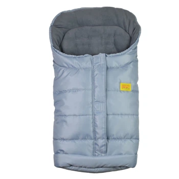 Конверт флисовый Kinder Comfort Vlies Kadett Grau холодный серый, размер 56-92