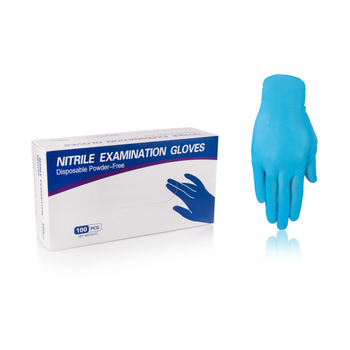 Нитриловые перчатки неопудренные Sanliu Medical BLUE, размер S, 66 шт