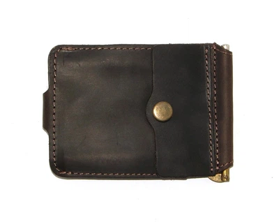 Затиск для грошей DNK Leather DNK Затиск-H дрібниця col.F